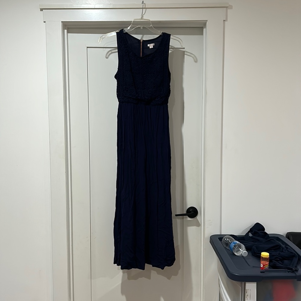 Navy Maxi Dress